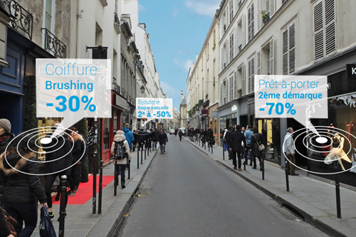 Digital Social Retail creates the first connected street in France